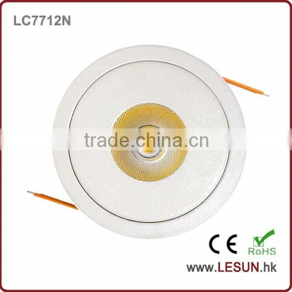 White 8W cob led downlight for hotel lighting LC7710N