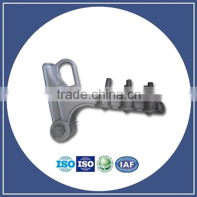 High Tension Cable Bolt Type Strain Clamp/dead-end clamp for overhead power line fitting
