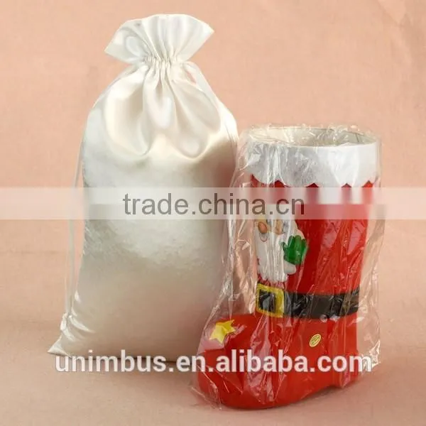 2014 new design custom satin hair packaging bags