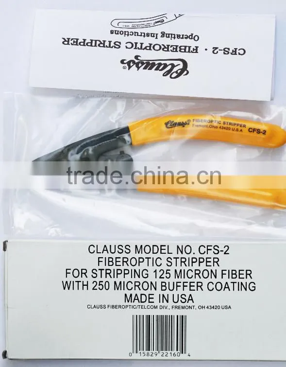 Fiber Cable Miller Clamp , Wire Stripper , Coating Layer Plier stripper