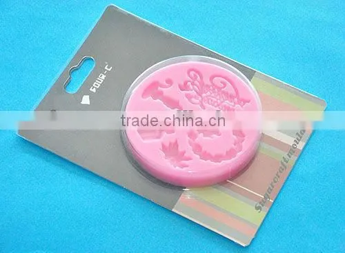 Seasons Greetings cake design mold,sugar art silicone mold,fondant making tools