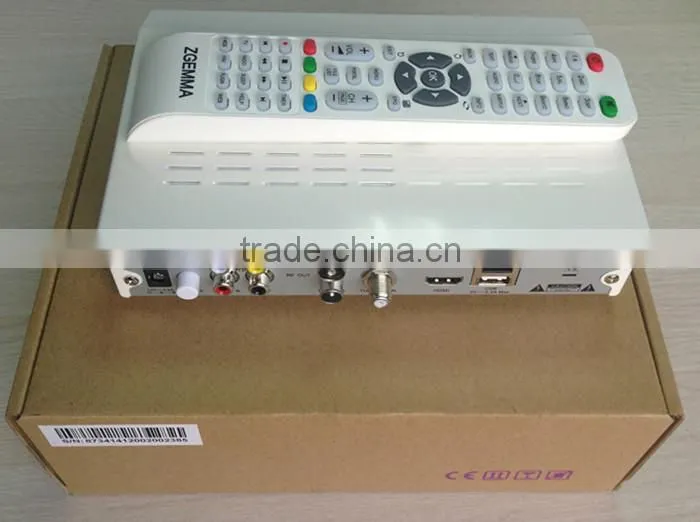 Enigma2 Zgemma Star H1 HD satellite tv receiver Linux OS Zgemma Star H1 with internet connection