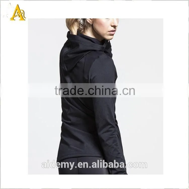 Custom ladies muscle fit pullover fitness womens sweatshirt gym hoodies