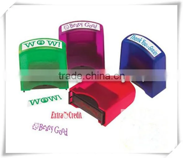 custom plastic office stamp