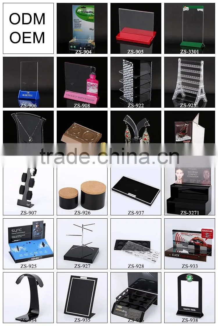 Hot selling custom logo eco-friendly acrylic sign holder