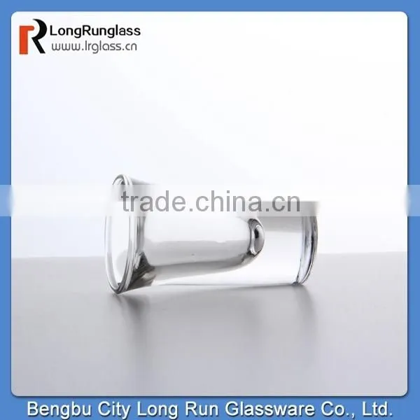 LongRun new product barware subtle stemless shot whiksy glasses with sturdy base