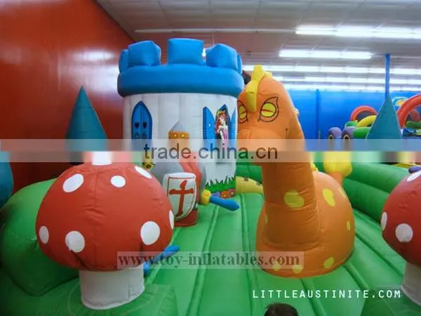 Discount commercial inflatable giant fun city