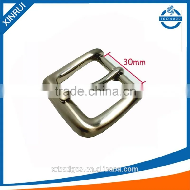 2016 simple design zinc alloy sliver belt buckels