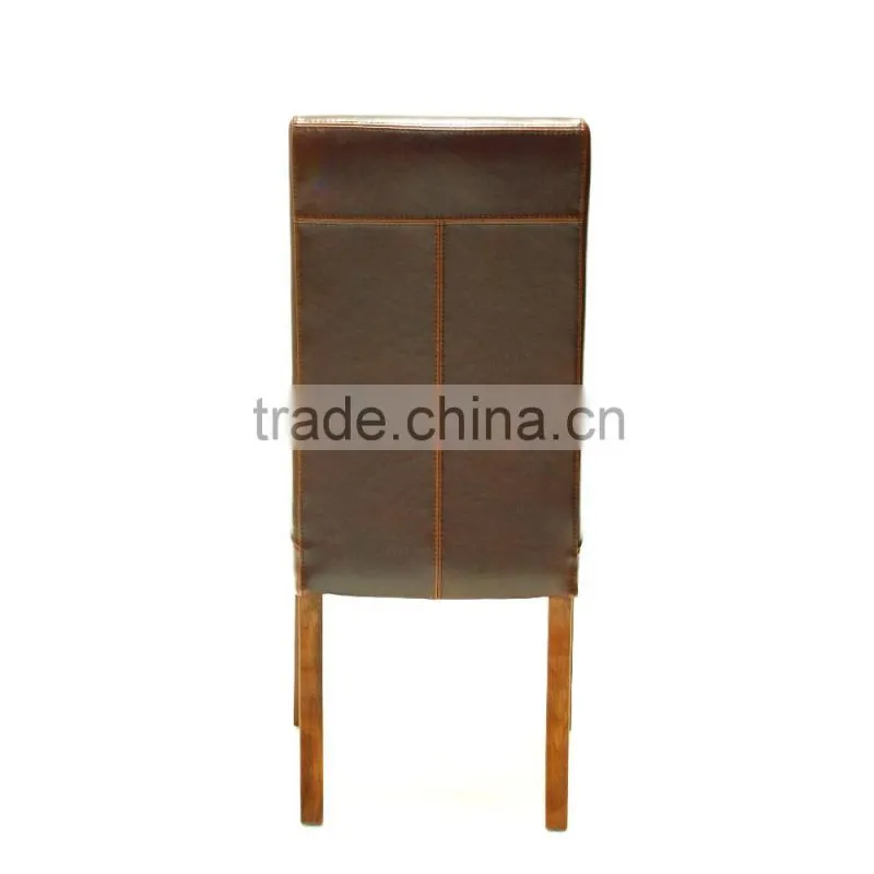 Hot selling classic square back dining oak wood modern lounge chair