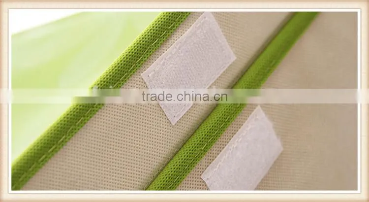 Wholesale in stock 4 color nonwoven storage box