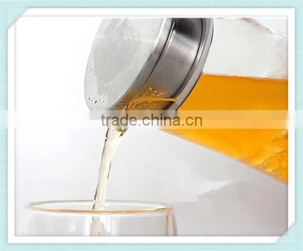High borosilicate double wall glass teapot new desin double wall glass tea infuser for sale