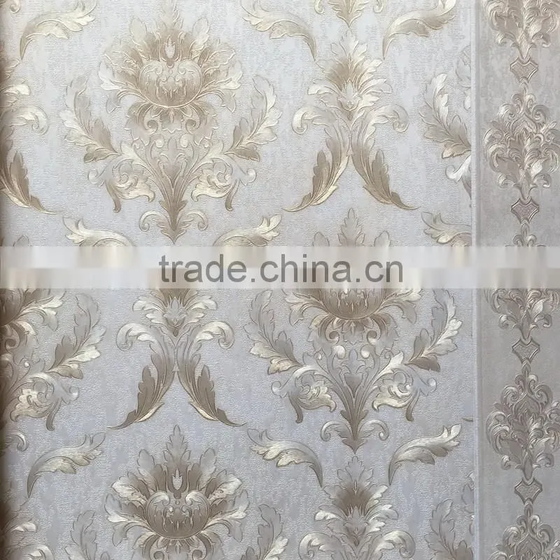 Korea modern flower pvc wallpaper