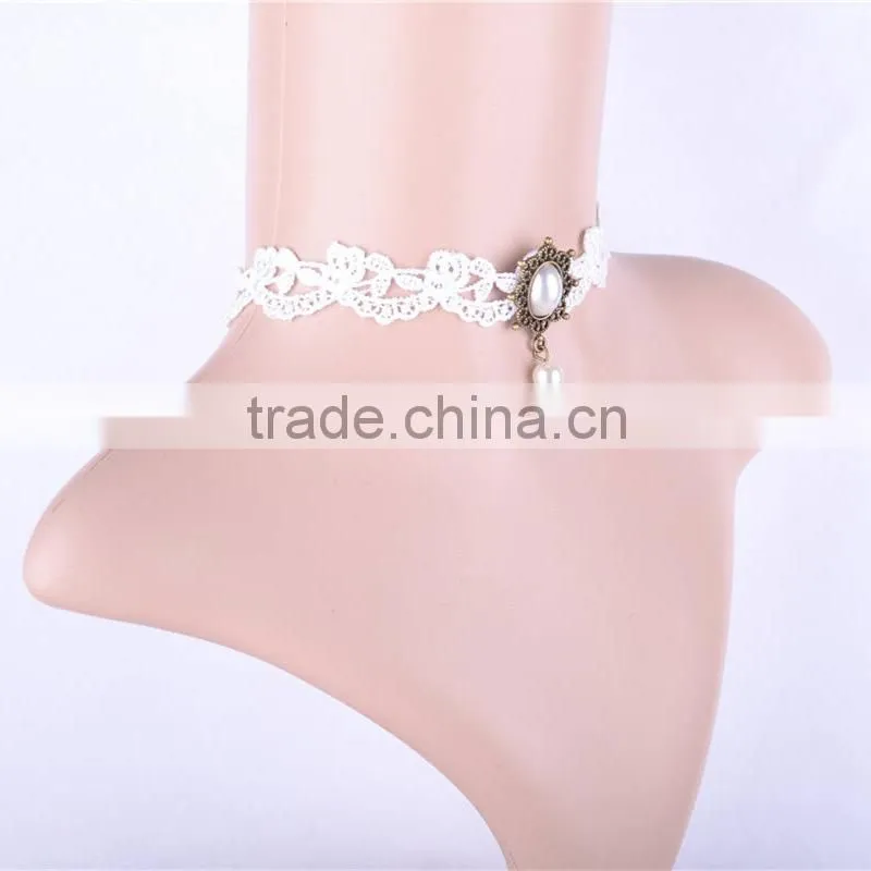 Gothic long bib fashion necklaces for women vintage long necklace big stone chokers necklaces