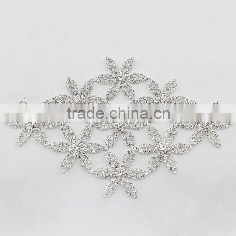 Garment accessory wedding dress rhinestone appliques