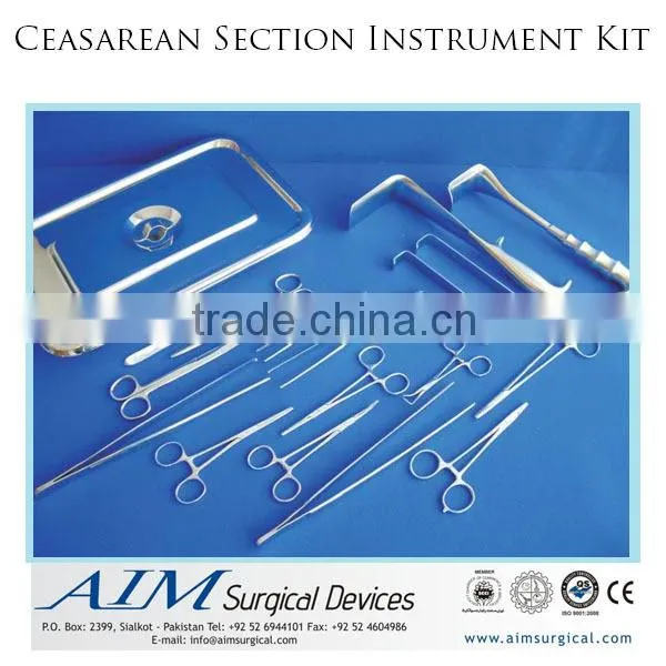 Ceasarean Section Instrument Kit
