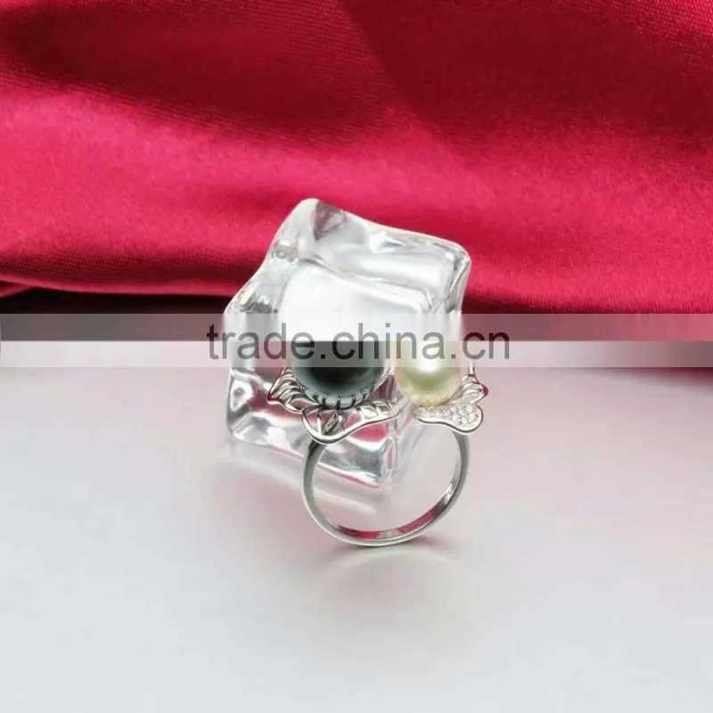 Wholesale Charm new design silver ring designs for girl