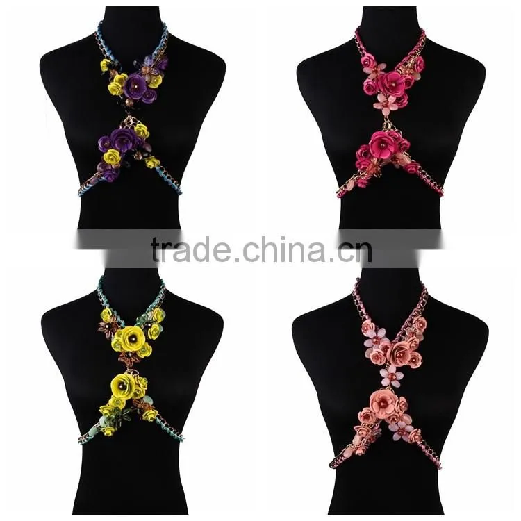 Crystal sexy waist belly chain body jewelry body chain