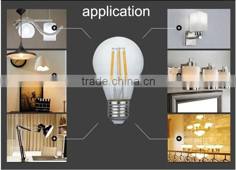China Energy Saving Filament Photocell LED Bulb Light
