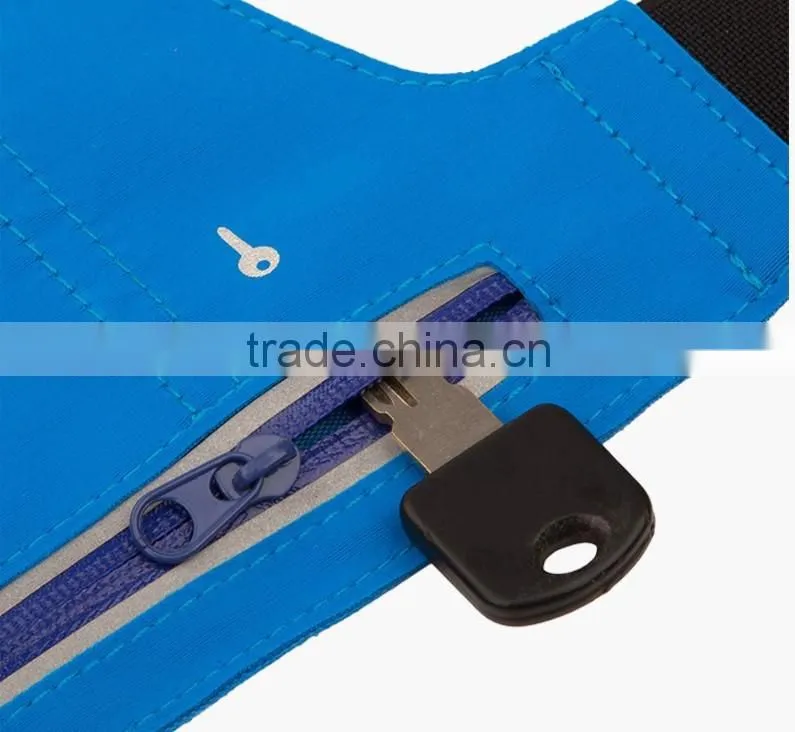 2016 best selling factory wholesale cheap light beautiful colorful sport running waist bag