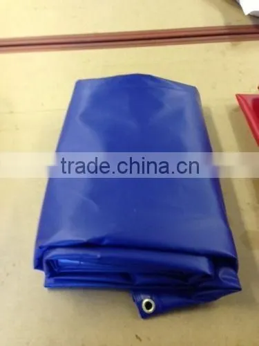 Waterproof and High Tear Strength PVC Tarpaulin Printed Truck Side Curtain Cover Fabric