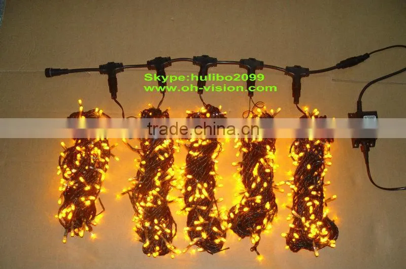 design of wedding curtain/led light stage curtain/led waterfall curtains lights