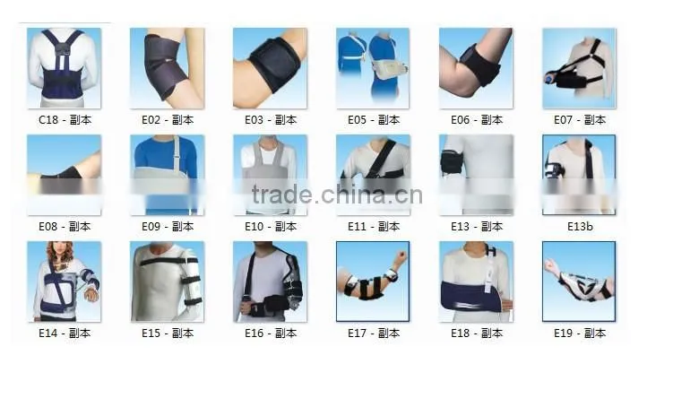 Black color good quility shoulder support shoulder joint instability brace