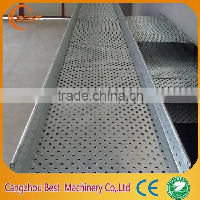 Cable Tray Making Machine, Metal Cable Tray Forming Machine