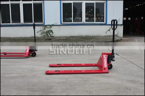 Sinolift 2015 New NPSL Series Super Low Profile Customrizedc Hydraulic Pallet Truck
