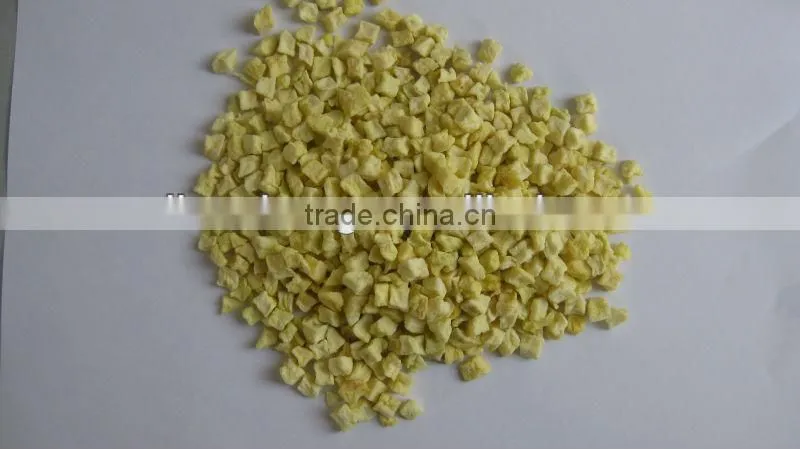 dried apple dice 5x5x5, 10x10x10mm