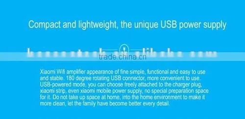 Original Xiaomi WiFi Amplifier Repeater Wifi Extender Portable Mini Router WI-FI Expander Signal USB Power Power Supply