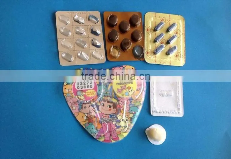 DPB-250 Chocolate Flat Plate Blister Packing Machine /tomato paste packing machine