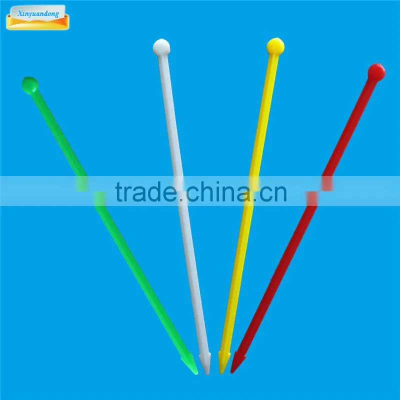 The newest promotional plastic pick for drink