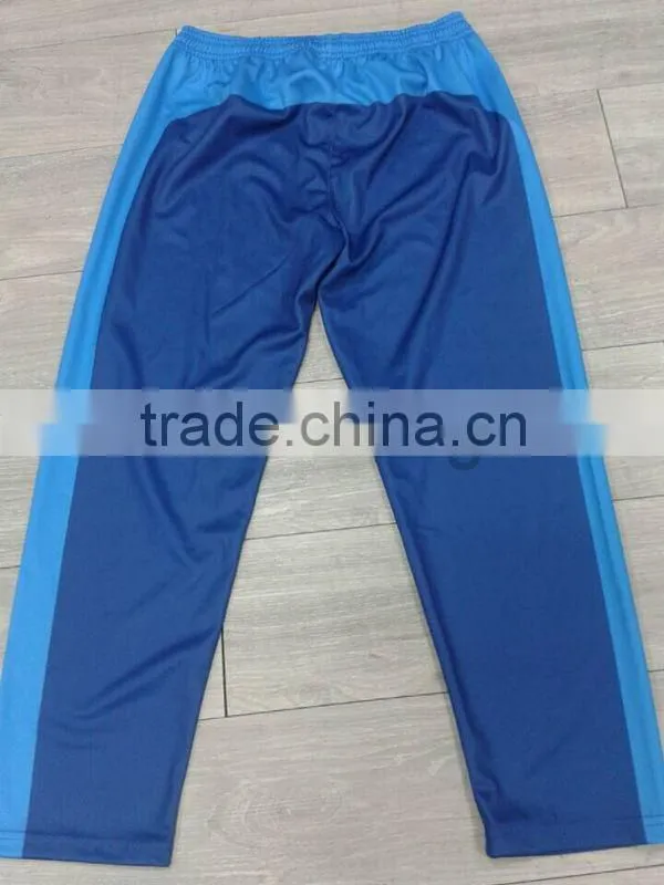 no MOQ custom cricket jersey and pants for cricket club