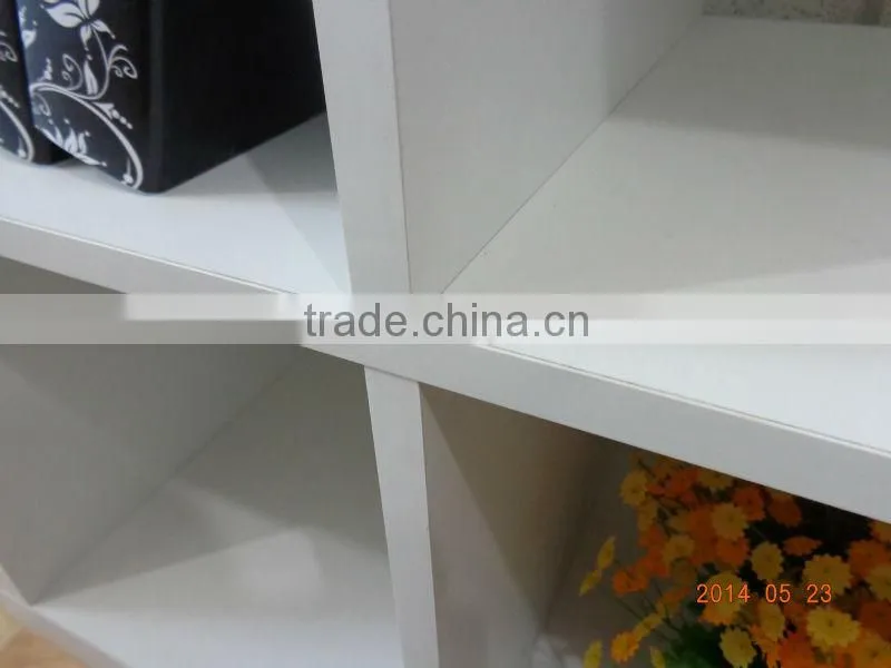 Hot sale 2*2 wood cube bookcase