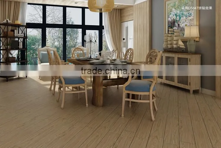 Multi-Color Wood Look prefabricadas Designs Italian Floor Rustic Porcelain Tiles with Price