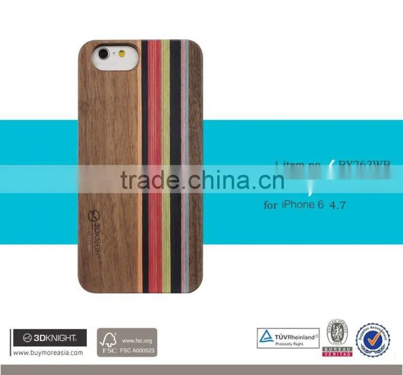 2016 New Arrive For Real Wooden bamboo I Phone 6s Case, For IPhone 6s covers bamboo wood,For Wood Case IPhone 6s Wholesales