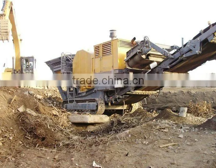 Construction Waste Mobile Crusher Plant
