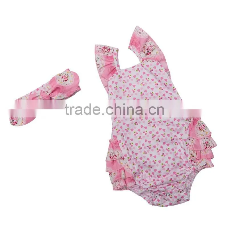 Hottest Sale Later Fashion Baby Clothes Seasld Bella Romper-Adjustable! Baby Sequin Cold Dot Rompers, Beach Romper