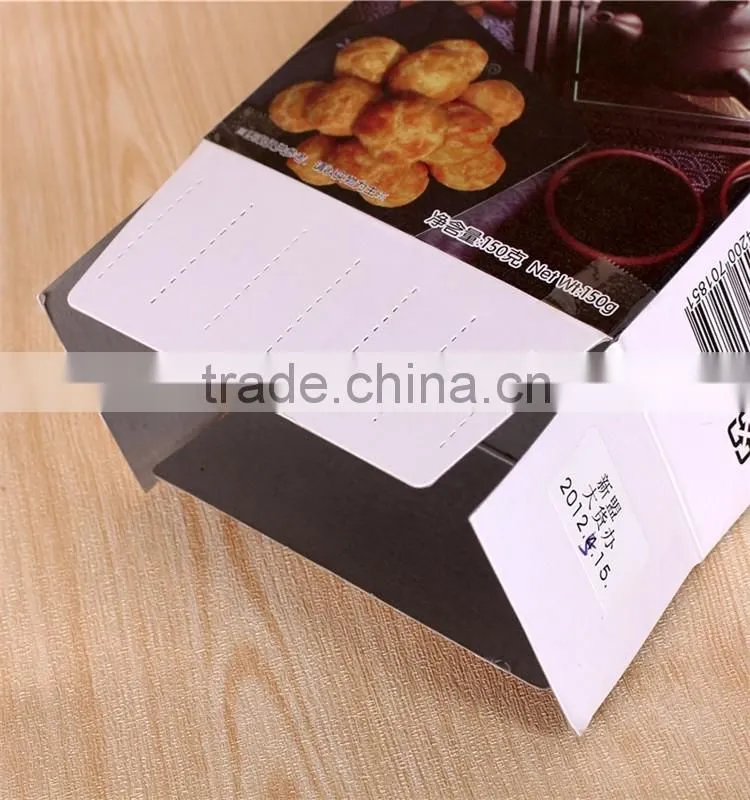 cheap biscuit paper cookie box packaging