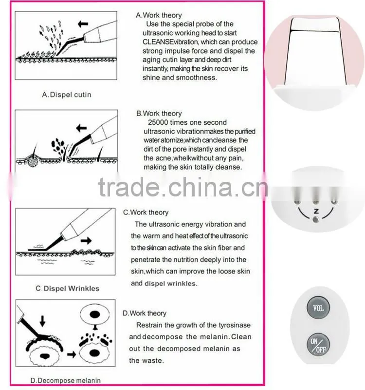 skincare device Deadskin remove facial peeling machine