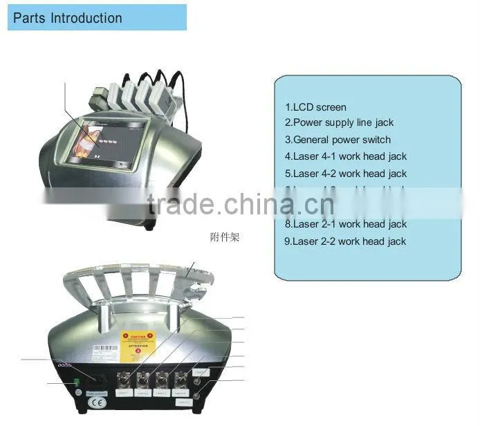 Promotion! low price diode laser weight loss machine Lipo F018
