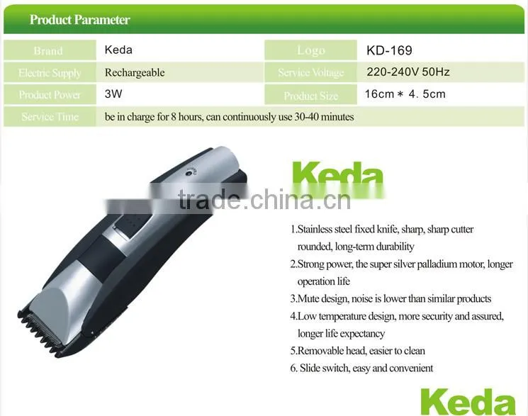 Rechargeable Precise Hair Clipper