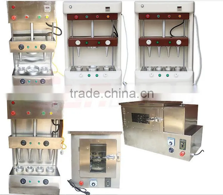 High quality hot sale cone pizza machine 4 cone maker|cone pizza oven