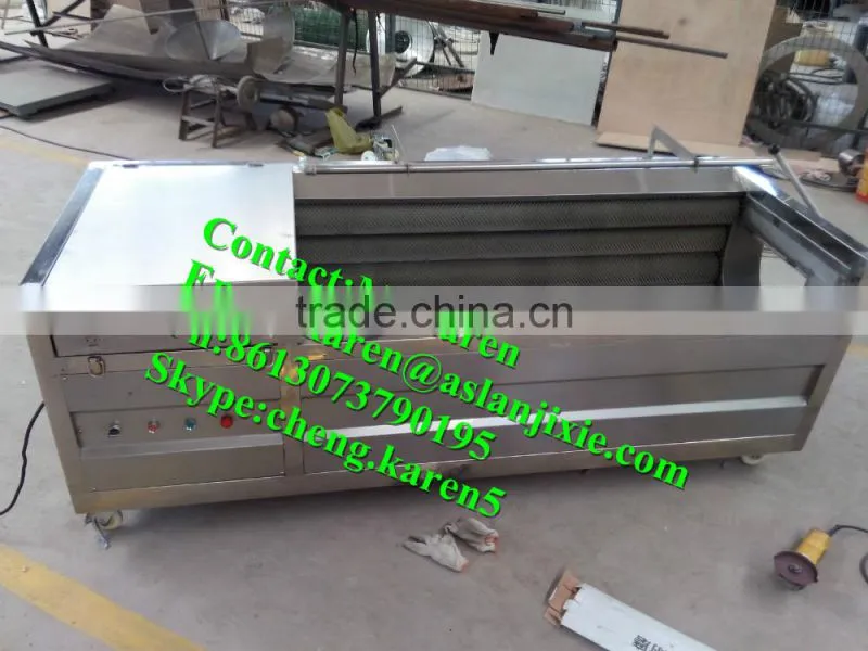 High quality potato washing and peeling machine/industrial potato peeling machine/potato peeling machine