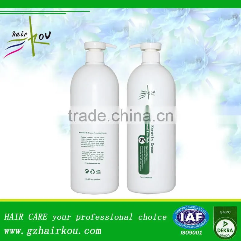 High quality professional fragrant hair color developer(3%,6%,9%,12%)