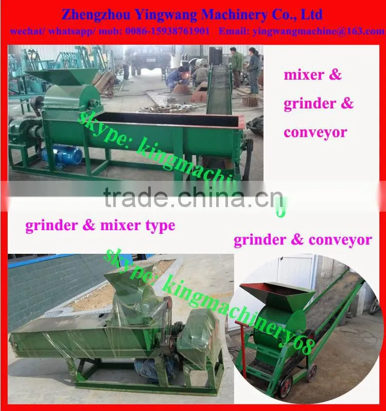 crushing & mixing machine for processing coal