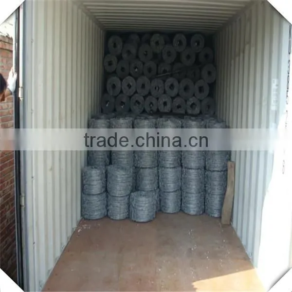 high quality antique barbed wire for sale / 12#*14# galvanized barbed wire