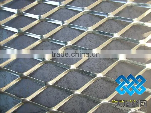 black steel/galvanized expanded metal wire mesh (anping manufacture )