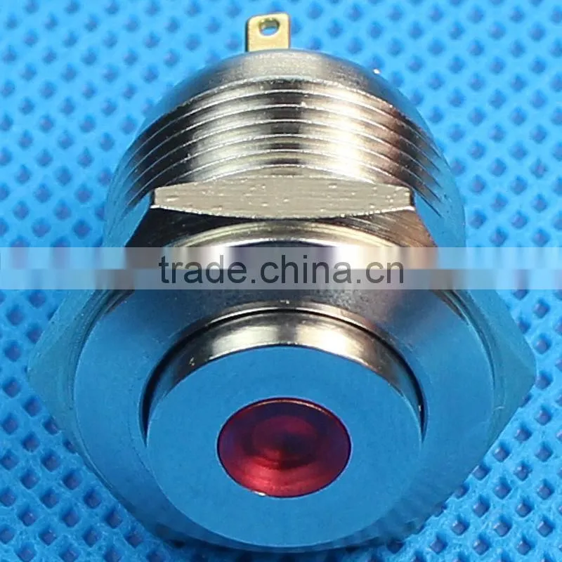 16mm flat head screw terminals 12 volt waterproof switches