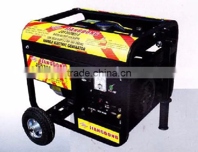 Brush single-phase 1kw/2.6hp gasoline generator engine